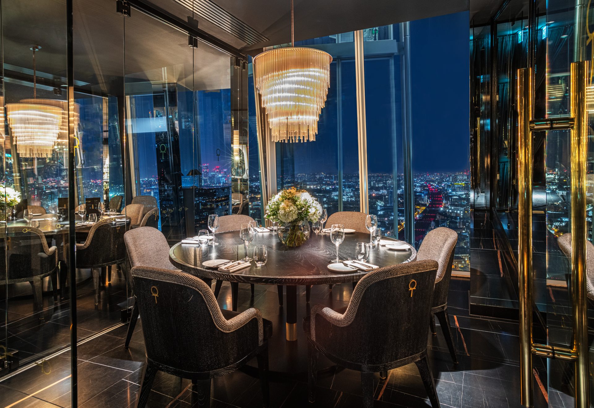 Private Events at Aqua Shard
Host your next celebration at Aqua Shard, one of London’s best restaurants with a view. Modern interiors and floor-to-ceiling windows frame the city skyline, perfect for weddings, corporate events and special occasions.
Learn More

